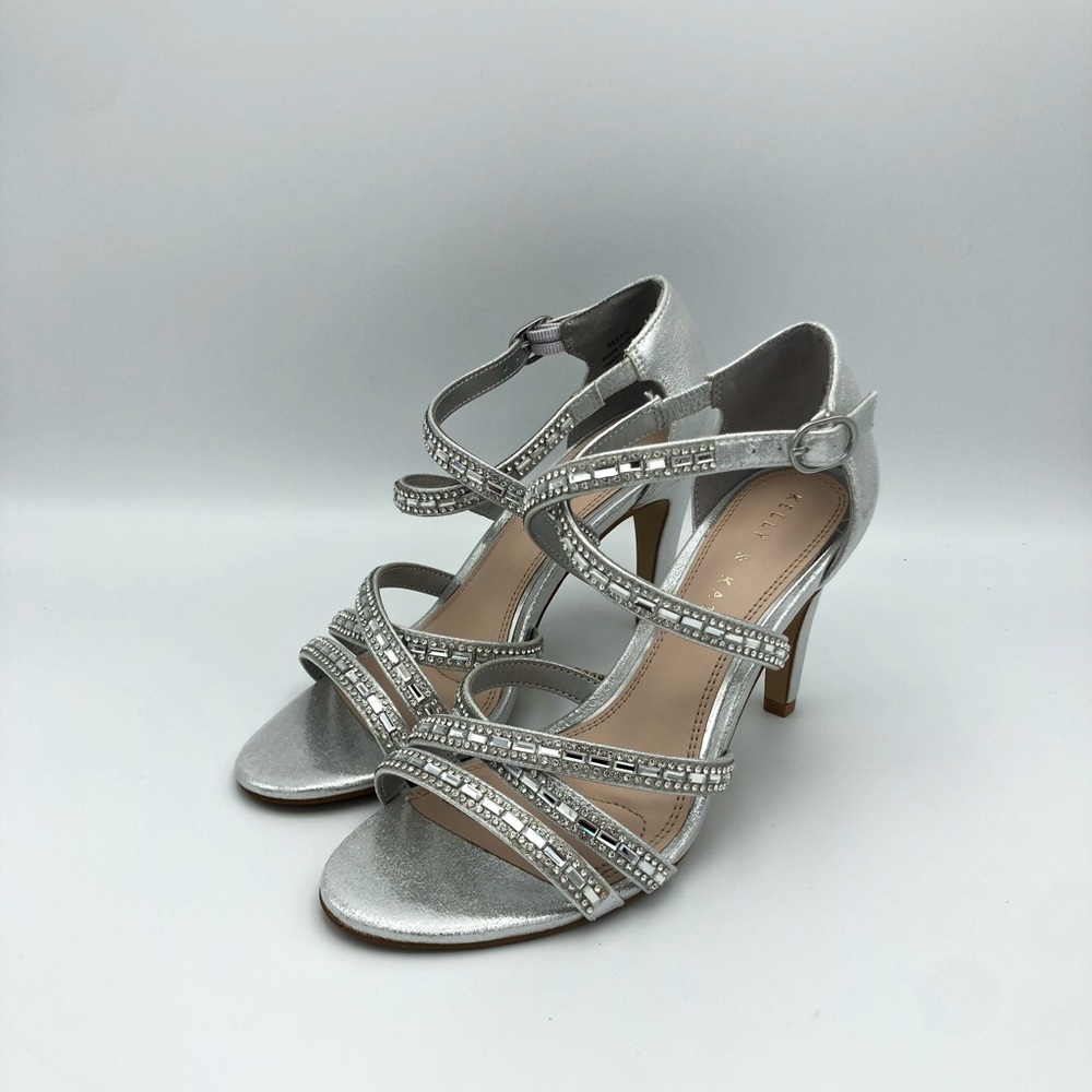 Kelly & Katie Reekie Sandal Silver BNIB sz 6